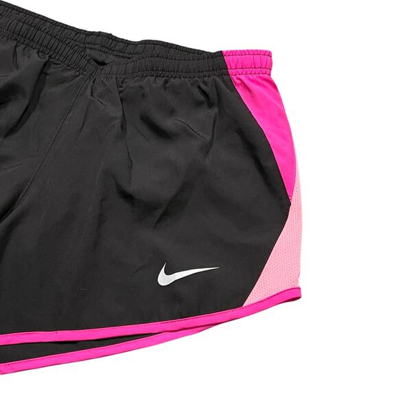 Nike Dri-Fit Black Pink Standard Fit 4" Running Shorts Womens Size Small NWT - Picture 5 of 9